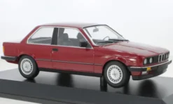 BMW 323i (E30), dunkelrot, 1982, 1:18, Minichamps