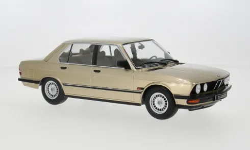 BMW 520i (E28), gold, 1987, 1:18, IXO