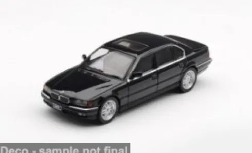 BMW 750iL (E38), schwarz, 1999, 1:64, Mini GT
