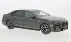 BMW i7 M70 (G70), dunkelgrau, 2024, 1:18, Minichamps