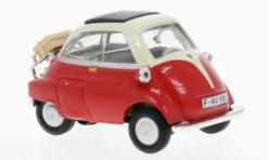 BMW Isetta 250, rot/beige, 1:43, Cararama