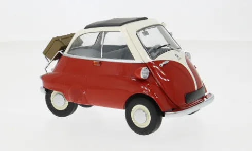 BMW Isetta, weiss/rot, 1955, 1:18, Minichamps
