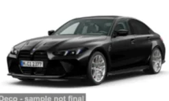 BMW M3 Competition, schwarz, 2025, 1:43, Solido