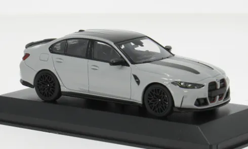 BMW M3 CS, grau, 2023, 1:43, Minichamps