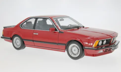 BMW M635 CSi (E24), rot, 1987, 1:12, KK Scale