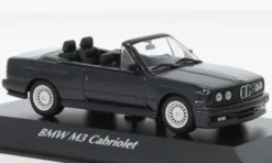 BMW M3 (E30) Cabriolet, dunkelblau, 1988, 1:43, Maxichamps