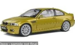 BMW M3 (E46), gelb, 1:43, Solido