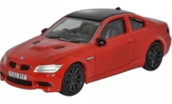 BMW M3 (E92), rot/schwarz, 1:76, Oxford
