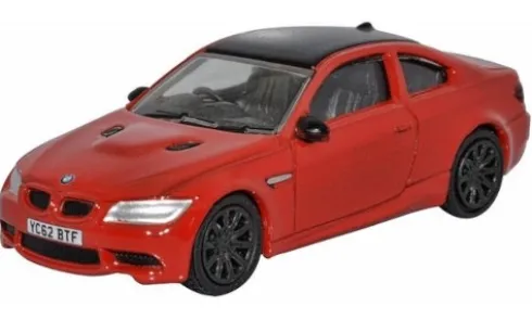 BMW M3 (E92), rot/schwarz, 1:76, Oxford