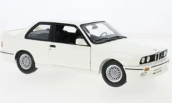 BMW M3 (E30), weiss, 1987, 1:18, Minichamps