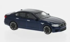 BMW M5 (F90), dunkelblau, 2018, 1:87, Minichamps