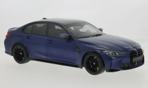 BMW M3 (G81), blau, 2024, 1:18, Minichamps