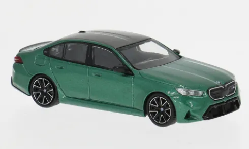 BMW M5 (G90), grün/schwarz, 2024, 1:64, Mini GT