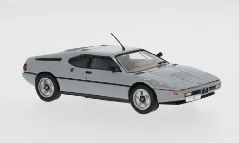 BMW M1, grau, 1978, 1:43, IXO