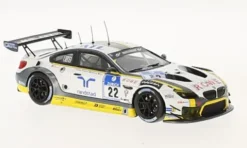 BMW M6 GT3, 24h Nürburgring, 2016, Rowe Racing, #22, K.Graf/R.Westbrook, 1:43, Minichamps