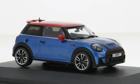 BMW Mini Cooper, blau/rot, 2023, 1:43, Solido