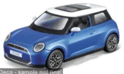BMW Mini Coupe SE, blau/weiss, 1:43, Maisto