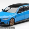 BMW M3 M Performance Touring, blau/schwarz, 2025, 1:64, Mini GT