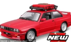 BMW M3, rot, 1:24, Bburago