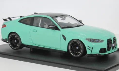 BMW M4, türkis, 1:18, Solido