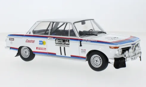 BMW 2002, Rallye WM, RAC Rally, 1973, #11, A.Warmbold/J.Todt, 1:18, IXO