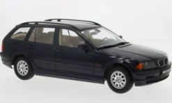 BMW 3-Series E46, dunkelblau, 1999, 1:18, KK Scale