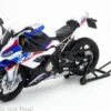BMW S1000 RR, blau/Dekor, 1:12, Welly