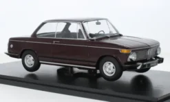 BMW 2002 ti, dunkelrot, 1971, 1:18, KK Scale