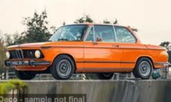 BMW 2002 Tii, orange, 1971, 1:18, Solido
