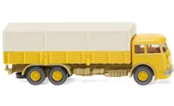 Büssing 12.000, gelb, 1951, 1:87, Wiking
