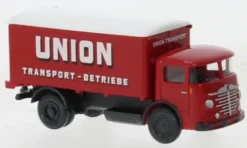 Büssing 4500, rot, 1953, Union Transport, 1:87, Wiking