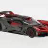 Bugatti Bolide, rot/schwarz, 2026, 1:64, Mini GT