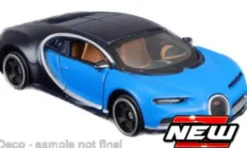 Bugatti Chiron, blau/schwarz, 1:64, Maisto