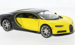 Bugatti Chiron, gelb/schwarz, 1:24, Maisto