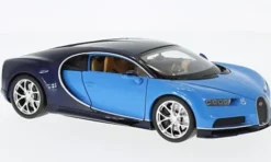 Bugatti Chiron, hellblau/dunkelblau, 2016, 1:24, Welly