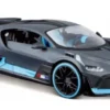 Bugatti Divo, grau/hellblau, 1:24, Maisto