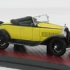 Bugatti Type 40 Roadster, gelb/schwarz, 1929, 1:43, Matrix