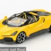 Bugatti W16, gelb/schwarz, 2023, 1:64, Mini GT