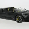 Bugatti W16 Mistral Cabriolet, schwarz, 1:18, Bburago