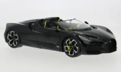 Bugatti W16 Mistral Cabriolet, schwarz, 1:18, Bburago