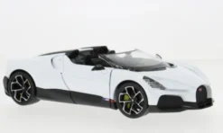 Bugatti W16 Mistral, weiss/schwarz, 1:24, Welly
