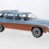 Buick Estate Wagon, hellblau/Holzoptik, 1974, 1:18, BoS-Models
