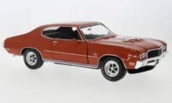 Buick GS Hardtop, dunkelorange, 1972, 1:18, Auto World