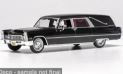 Cadillac de Ville S&S Hearse, schwarz, 1966, 1:43, IXO