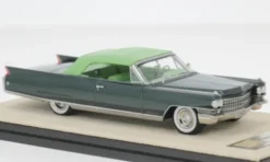 Cadillac Eldorado Biarritz, dunkelgrün/hellgrün, 1963, 1:43, Stamp Models
