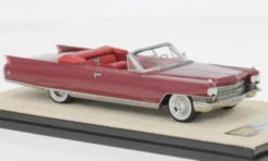 Cadillac Eldorado Biarritz, rot/weiss, 1963, 1:43, Stamp Models