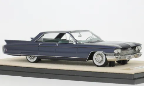 Cadillac Eldorado Brougham Pininfarina, dunkelblau, 1960, 1:43, Stamp Models