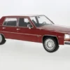 Cadillac Fleetwood Brougham, dunkelrot, 1982, 1:18, MCG