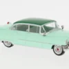 Cadillac Fleetwood, hellgrün/dunkelgrün, 1955, 1:87, Brekina