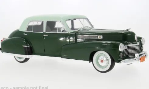 Cadillac Fleetwood Series 60 Special Sedan, dunkelgrün/hellgrün, 1941, 1:18, MCG